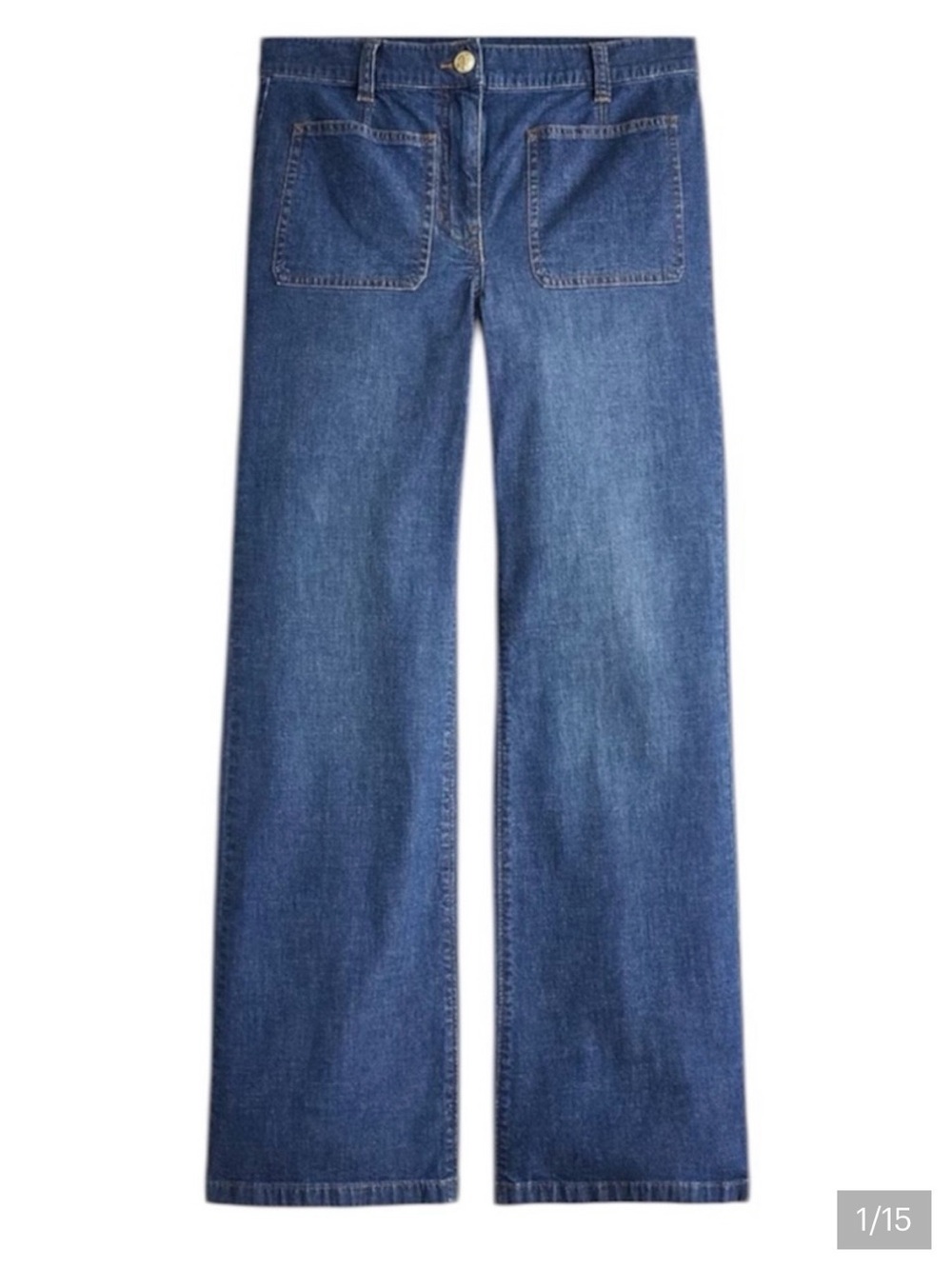 J. Crew high rise patch pocket cropped jeans 27p